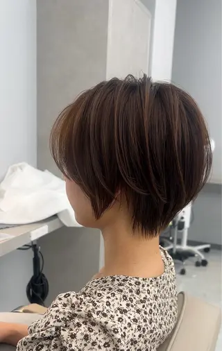ショート 山﨑 燦人のヘアスタイル