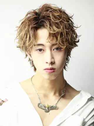 パーマ メンズ 横浜/渡邊 海里のヘアスタイル