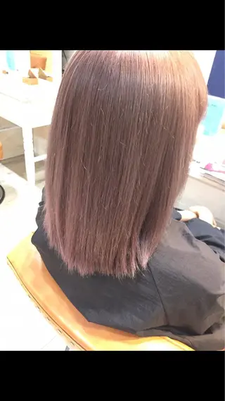 ミディアム カラー 【AMANEQ】 yuka🦋のヘアスタイル