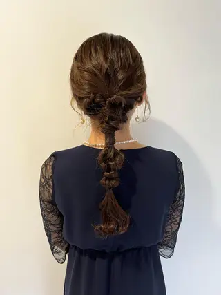 ミディアム YURI🐏脱縮毛× くせ毛活かすスタイルのヘアスタイル