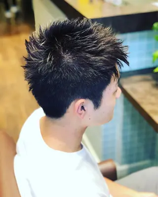 ショート メンズ 佐伯 凌太郎のヘアスタイル