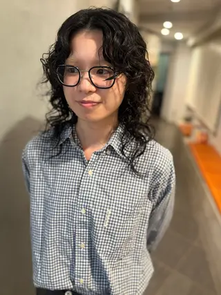 ミディアム パーマ 優作 〜圧倒的信頼〜のヘアスタイル