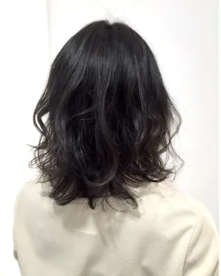 ショート ミディアム セミロング ロング パーマ due hair 京都駅前店 MILBON オージュア認定サロン【デューヘアー】所属・ハイトーンブリーチ 土坂 由志【京都】のヘアスタイル