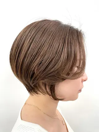 ショート カラー 笠原 健人のヘアスタイル