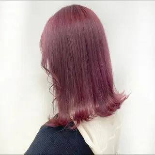 ミディアム カラー 💕上野美容師☁ ブリーチ💖サワのヘアスタイル