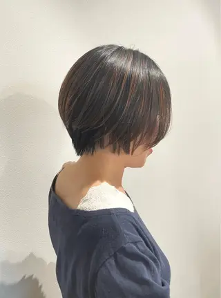ショート 深澤 帆乃のヘアスタイル