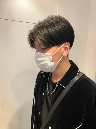 ショート メンズ JINKIメンズ特化 メンズカットパーマのヘアスタイル