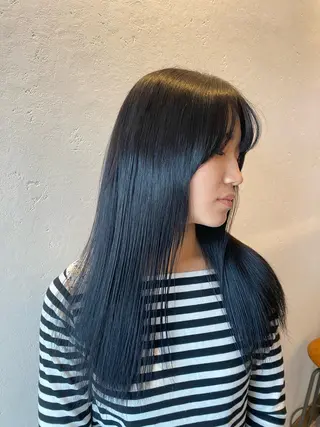 セミロング 希優🌺ソムリエ /ブリーチ/カットのヘアスタイル