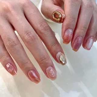 ネイル 新井 ひなののネイルデザイン