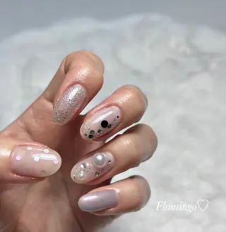 ネイル 40代からの爪に 優しい施術×自爪育成のネイルデザイン