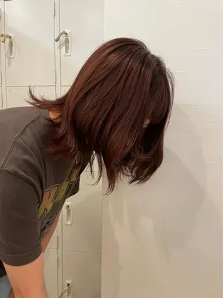 カラー 梅田/柔らかカラー/ オオハシ リナコのヘアスタイル