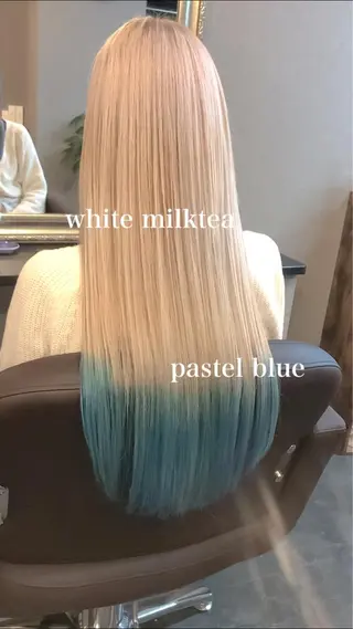 ロング カラー Selenehair 三条本店のヘアスタイル