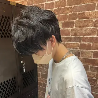 ショート カラー パーマ ヘアアレンジ メンズ キッズ ネイル マツエク・マツパ アイブロウ times salon名駅所属・久木原 ゆりのヘアスタイル