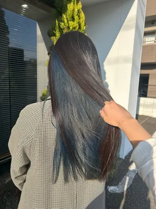 ロング カラー broaden by anon所属・瀧上 寧音のヘアスタイル