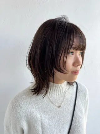 ミディアム Strawberry所属・原田 志保のヘアスタイル