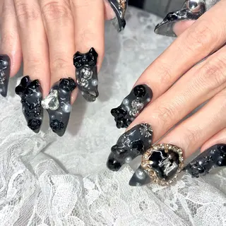 ネイル Nail ヌシん家 AKANEのネイルデザイン