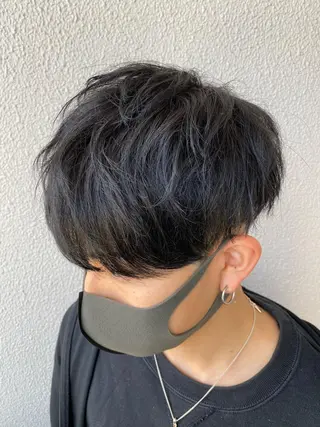 ミディアム メンズ 柳澤 和也のヘアスタイル