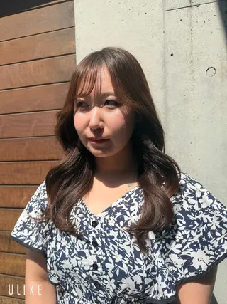 ロング ヘアアレンジ Harris 表参道・外苑前・青山 表参道本店所属・艶カラー/ハイトーン /アレンジ/meiのヘアスタイル