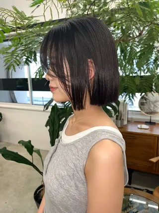 ショート yuan tanakaのヘアスタイル