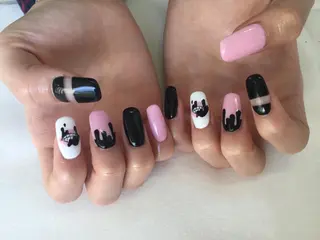 ネイル 💎🐰 saki. m 🐰💎のネイルデザイン