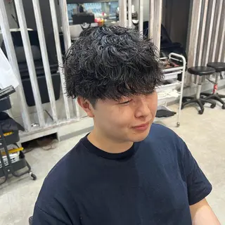 ショート パーマ特化美容師 佐藤壮流のヘアスタイル