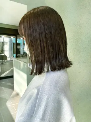 ミディアム カラー HIROKI ” stylistのヘアスタイル