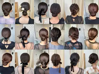ヘアアレンジ 参列・イベントヘア♡ ゆいなのヘアスタイル