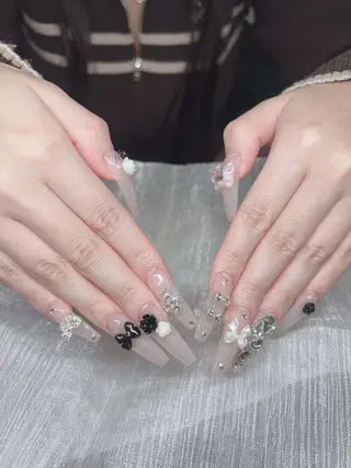 ネイル Lee Nails チップ長さだし専門店のネイルデザイン
