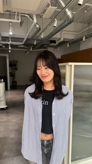 セミロング RUNA⭐️レイヤー /ボブ/似合わせ⭐️のヘアスタイル