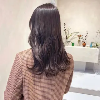 セミロング カラー MURANAKA RYOのヘアスタイル