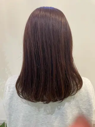 カラー 髪質改善カラー🤍 エクステ✨君島由実子のヘアスタイル