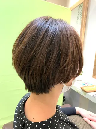 ショート カラー ショート×カラー 🦊堀米早紀【荻窪】のヘアスタイル