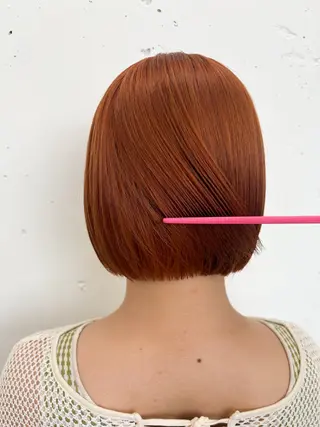 ショート カラー ヘアアレンジ 夕羽夢🍓矢場/ 透明感カラーのヘアスタイル