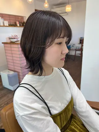 ミディアム Strawberry所属・原田 志保のヘアスタイル