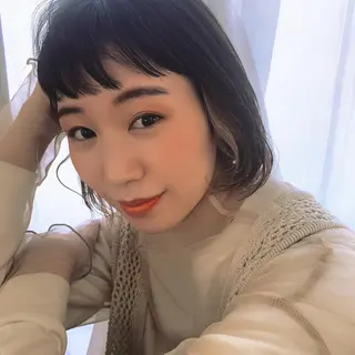ミディアム カラー ボブ/暖色/デザイン KOYUKI⛄️のヘアスタイル