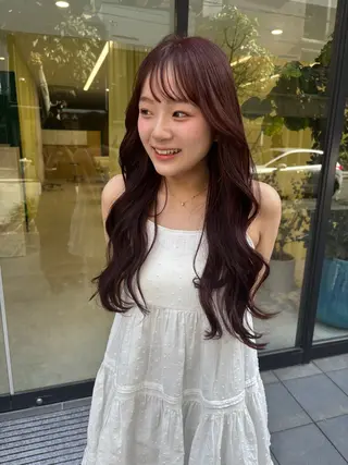 カラー 北野 なのはのヘアスタイル