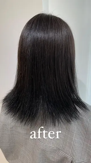 ミディアム カラー eins.hair所属・過去一の柔髪ヘア 🌿einshairのヘアスタイル