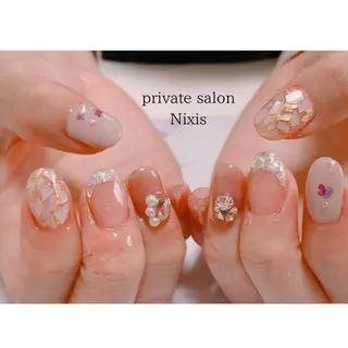 ネイル 大人キレイ 𝑁𝑖𝑥𝑖𝑠のネイルデザイン