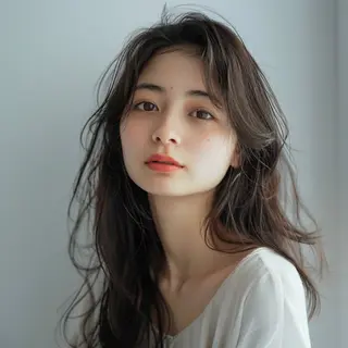 セミロング 緑地公園美容室 neohairのヘアスタイル