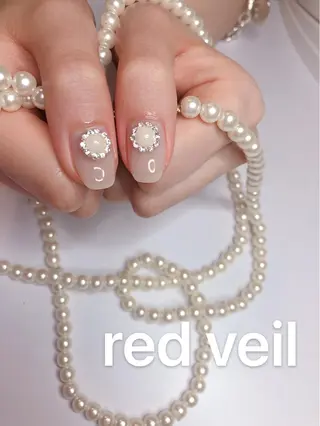 ミディアム ネイル 長さ出し専門 nynaのネイルデザイン