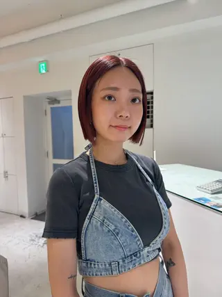 ショート カラー ralme/sol 髙橋一哉のヘアスタイル