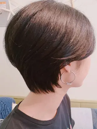ショート スミダ モモコのヘアスタイル