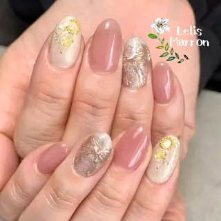ネイル Lelis Marron所属・岸 侑李のネイルデザイン