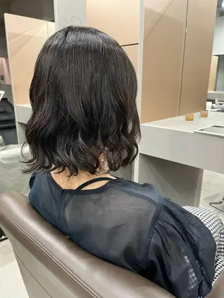 ショート パーマ ロングパーマ木村 ボブパーマのヘアスタイル