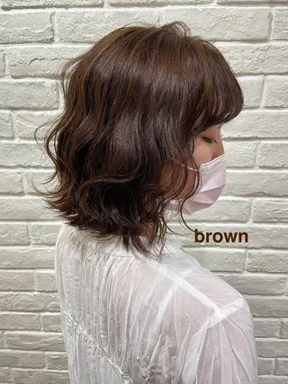 ショート カラー merc.🌿💚 八幡真衣のヘアスタイル