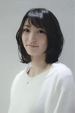 ミディアム セミロング 川間 将彦のヘアスタイル