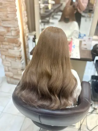 ロング カラー 🎀透明感カラー 🐈ナズナのヘアスタイル