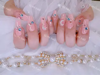 ネイル U・mi nail salon【長さ出し/パラジェル/持ち込み/定額ネイル/学割U24】所属・Uminail ゆうゆうのネイルデザイン
