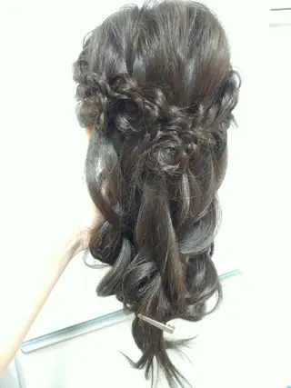 ヘアアレンジ カット&セット専門店　Latte(ラテ)所属・HORI 　tのヘアスタイル