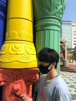 メンズ 美髪形成💎縮毛矯正 顔レイヤー松尾　幸樹のヘアスタイル